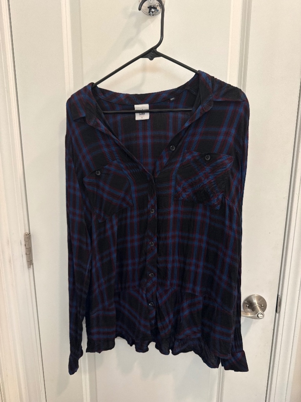 Womens Flannel Blouse